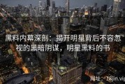 黑料内幕深剖：揭开明星背后不容忽视的黑暗阴谋，明星黑料的书