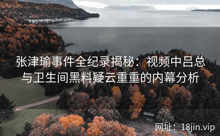 张津瑜事件全纪录揭秘：视频中吕总与卫生间黑料疑云重重的内幕分析